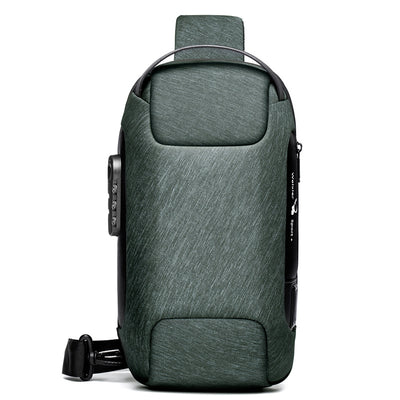 Bolsa Cruzada Antirrobo para Hombre - Mochila Mensajero de Seguridad - Image 8