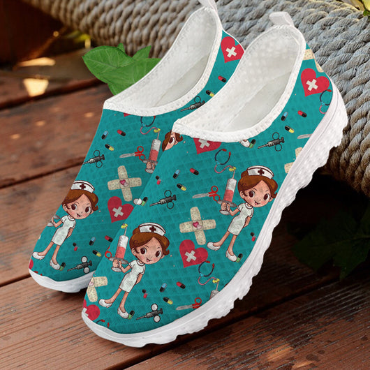 Zapatos Planos con Punta Redonda y Diseño Infantil para Mujer - Image 9