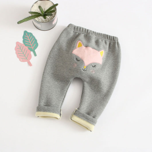 Pantalones Acolchados de Terciopelo para Niños - Image 14