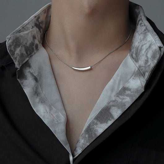 Collar de Acero Titanio para Hombre - Diseño Minimalista Que No Se Desvanece - Image 56