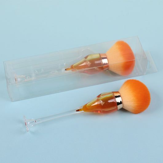 Brocha de Maquillaje Fluida Forma Copa de Vino - Aplicador Profesional de Polvo y Rubor - Image 16
