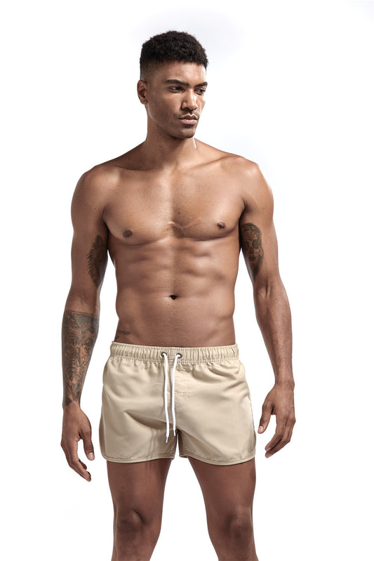 Shorts de Envolvimiento Hombre, Pantalones Cómodos para Casa, Pantalones de Playa Suave
