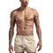 Shorts de Envolvimiento Hombre, Pantalones Cómodos para Casa, Pantalones de Playa Suave