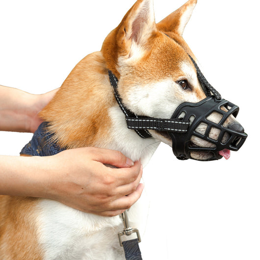 Bozal Ajustable para Perros - Control de Mordidas, Ladridos y Conducta Alimentaria