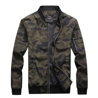 Chaqueta Bomber de Camuflaje para Hombre - Image 8