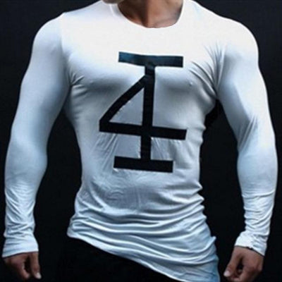 Playera Deportiva de Manga Larga para Musculación - Image 4