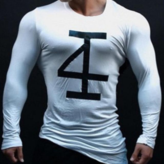 Playera Deportiva de Manga Larga para Musculación - Image 4