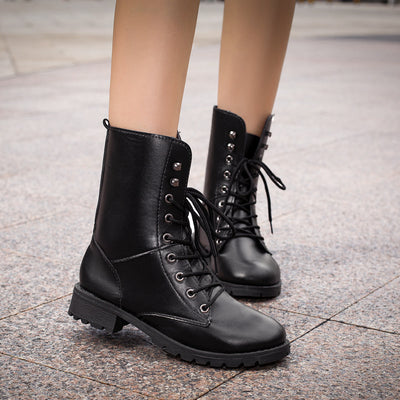 Botas Británicas de Caña Gruesa con Suela Reforzada - Image 3
