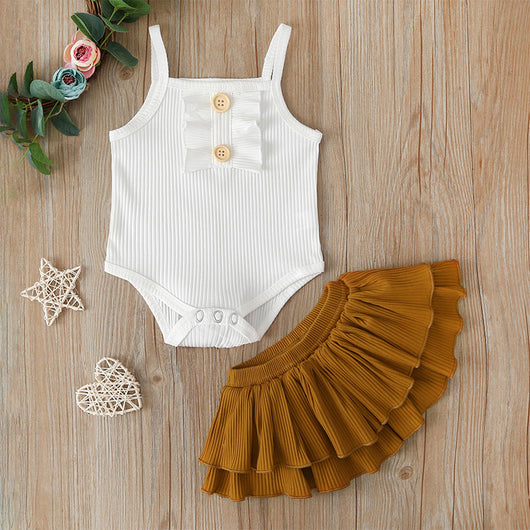Falda Jumpsuit con Tirantes de Moda - Image 11