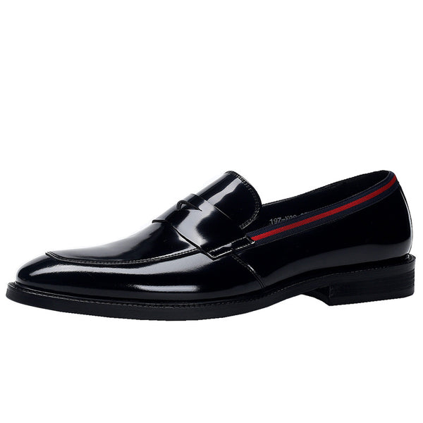 Zapatos Formales de Negocios Británicos con Empalme para Hombre
