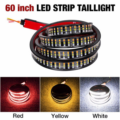 Cinturón de Luces Traseras Triple Fila para Camioneta Pickup