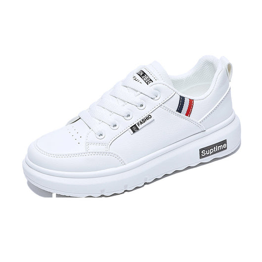 Zapatillas Blancas Deportivas Coreanas Versátiles para Mujer - Image 11