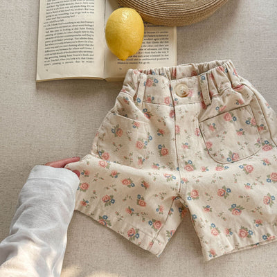 Shorts de Algodón Lavado para Niñas - Comodidad de Verano - Image 5