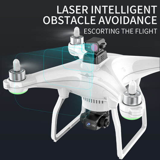 Dron 4K con Gimbal de Tres Ejes, Evitación Láser y Doble GPS