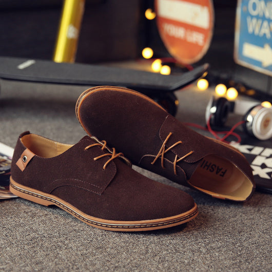 Zapatos de Cuero Premium para Hombre Talla Grande con Acabado Mate - Image 10