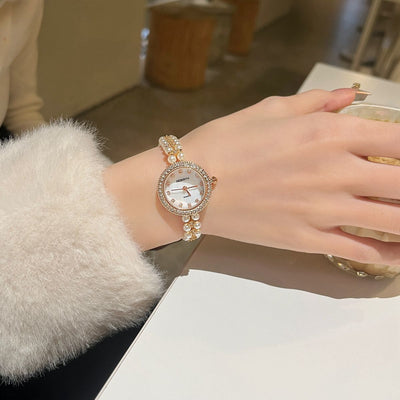 Reloj Pulsera Vintage con Perla de Agua Dulce para Mujer - Image 15