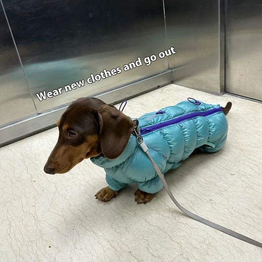 Ropa Térmica Acolchada para Mascotas en Otoño e Invierno