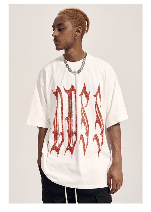Camiseta Estampada Doble Cara West Coast - Manga Corta Suelta - Image 17