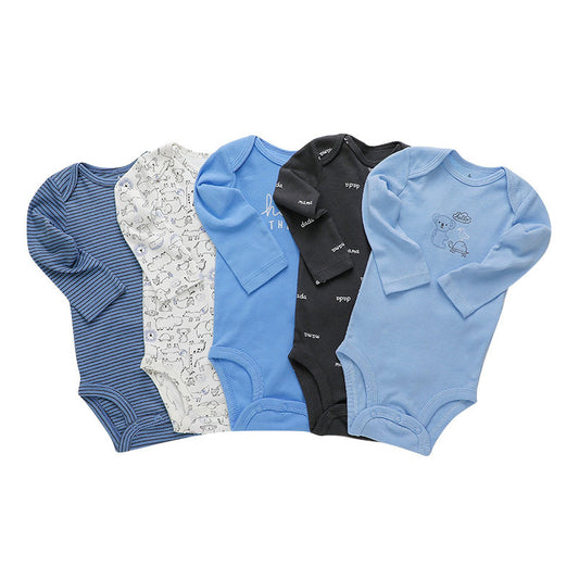 Pack de 5 Bodis de Manga Larga para Bebé