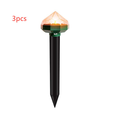 Repelente Solar de Plagas con Lámpara LED - Ahuyentador para Jardín - Image 10