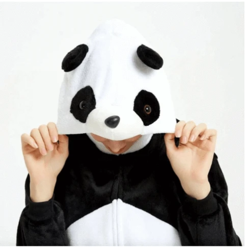 Pijama Infantil 3D Panda Adorable para Niña - Image 2