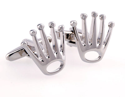 Gemelos para Hombre en Acero y Oro Real - Diseño Minimalista Elegante - Image 5