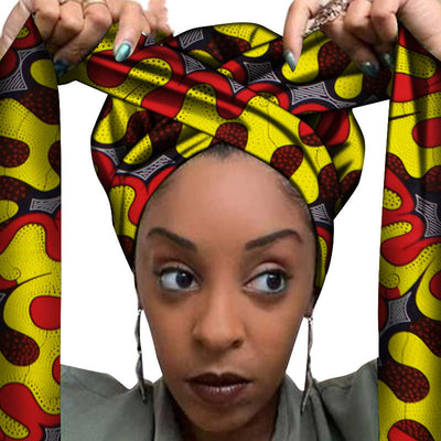 Accesorios para el cabello con estampados africanos - Image 18