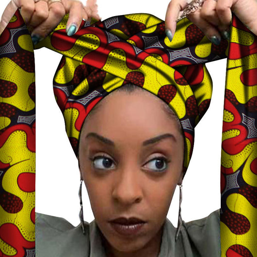Accesorios para el cabello con estampados africanos - Image 18