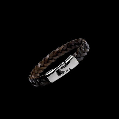 Pulsera Artesanal de Cuero Estilo Vintage - Image 3