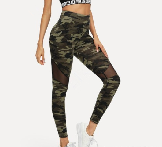 Leggins con Malla a Juego de Colores - Image 5