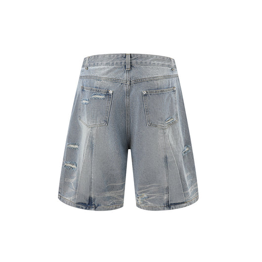 Conjunto de Camisa Vaquera Workwear Desgastada con Estilo Urbano - Image 33