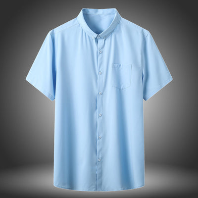 Camisa de Manga Corta Talla Grande Plus Size - Image 10