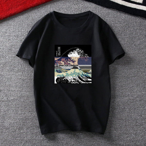 Playera The Great Wave Hip Hop para Hombre - Image 23