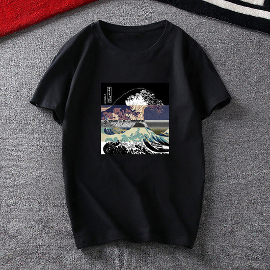 Playera The Great Wave Hip Hop para Hombre - Image 23