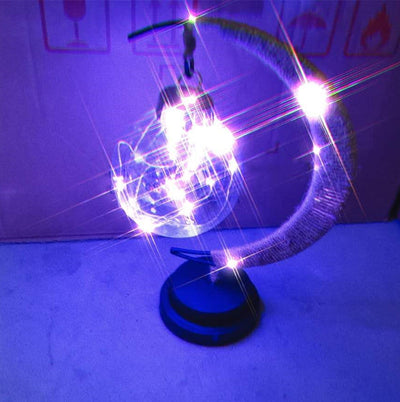 Lámpara Bola de Luz LED con Forma de Luna - Diseño de Corazón para Deseos - Image 18