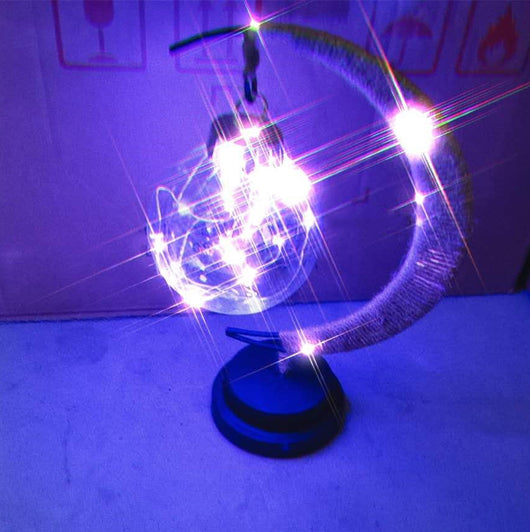 Lámpara Bola de Luz LED con Forma de Luna - Diseño de Corazón para Deseos - Image 18