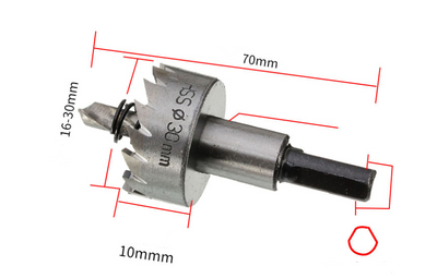 Broca para Perforación de Placas de Aluminio e Hierro - Image 5