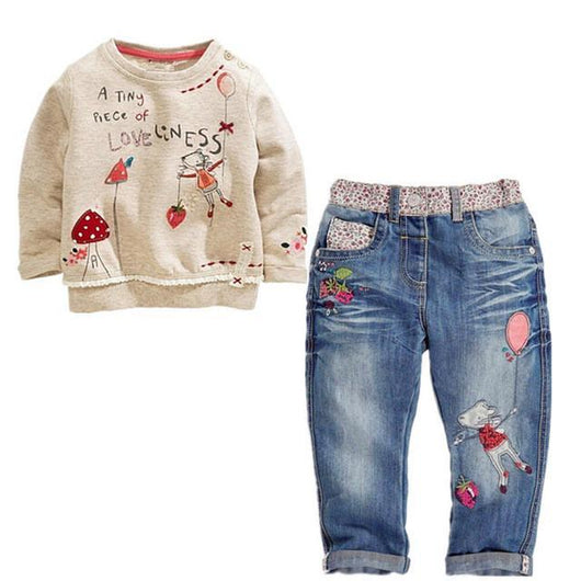 Conjunto de Camisa y Pantalón Denim - Estilo Casual Versátil - Image 3