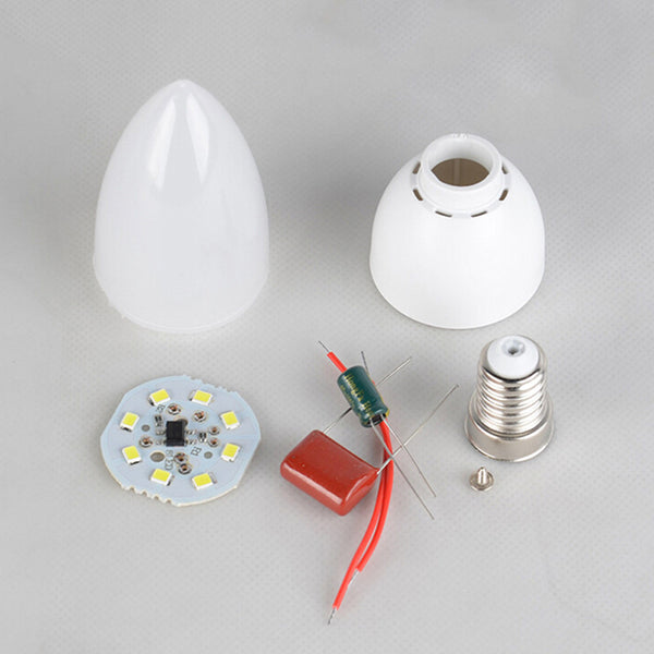 Bombilla LED Vela 3W E14 E27 220V - Ahorro de Energía Garantizado