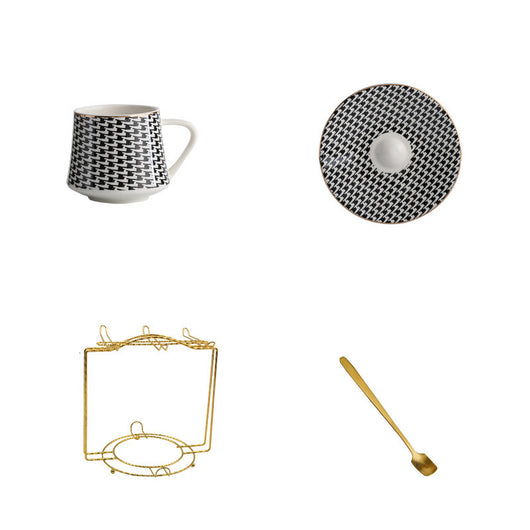 Juego de Taza y Plato de Cerámica Turca para Café - Image 6