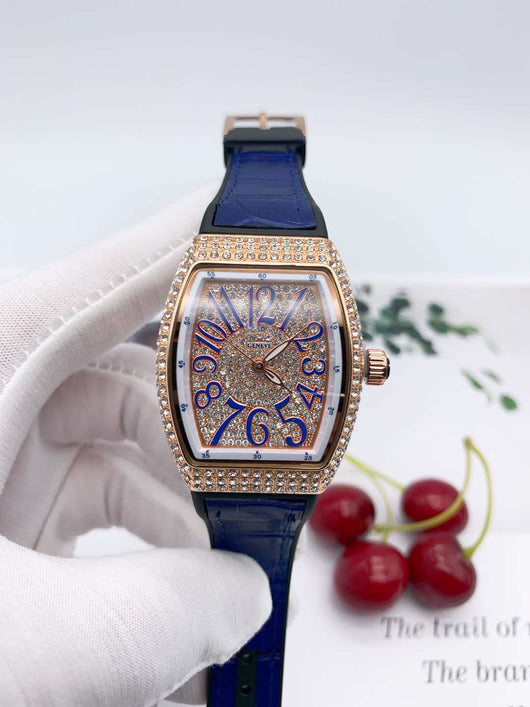 Reloj de Cuarzo Elegante con Correa de Diamantes Completa - Image 12