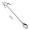 Gato Spoon Largo Handle Plateado