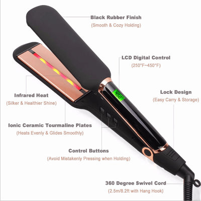 Plancha de Cabello con Tecnología Infrarroja - Image 5