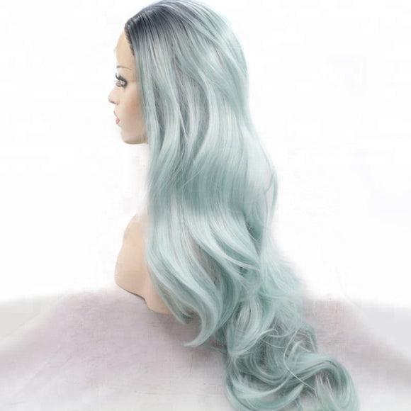 Peluca de Cabello Sintético Resistente al Calor