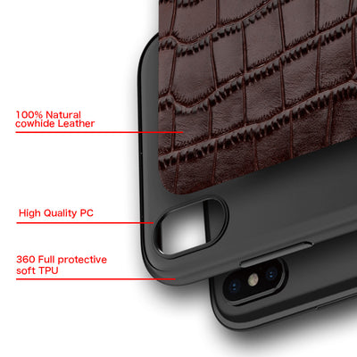Funda de Cuero Genuino Compatible con Apple - Image 5