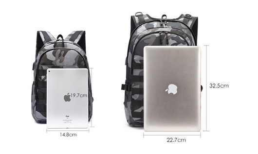 Mochila Táctica con Puerto USB Integrado - Image 11
