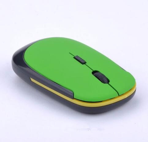 Ratón Inalámbrico 2.4GHz Ultrafino con Sensor Óptico de Alta Precisión