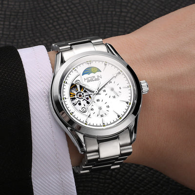 Reloj Automático Mecánico de Seis Pines con Tres Ojos - Image 17