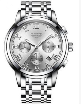 Reloj Deportivo Cronógrafo Tres Ojos Resistente al Agua - Image 7