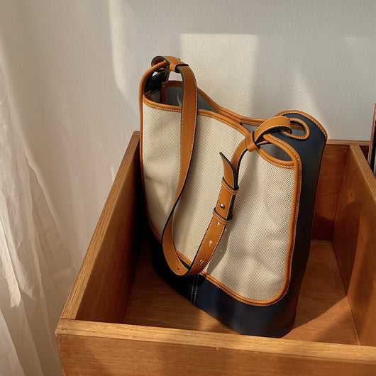 Bolsa Bucket con Contraste Elegante - Image 9